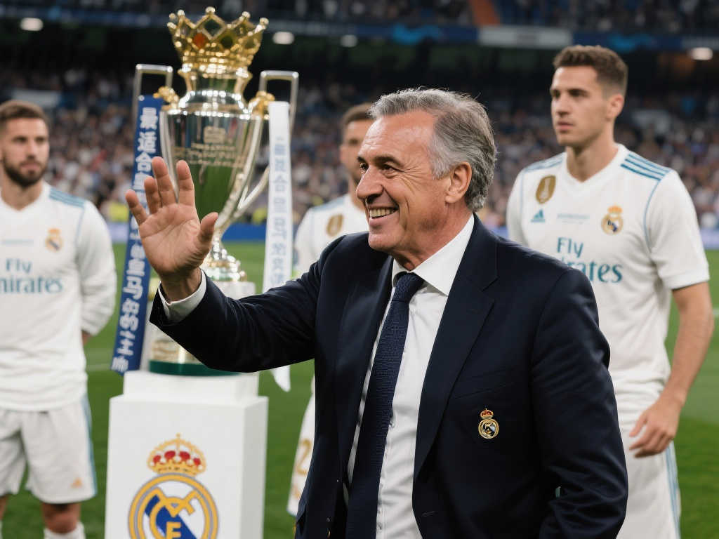 皇马传奇!安切洛蒂执教场次与冠军数双双名列队史第二