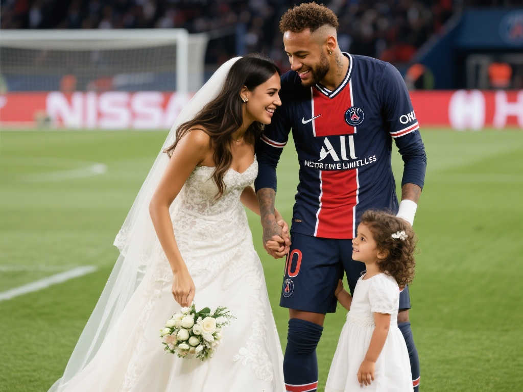 内马尔已婚了吗?膝下育有一儿一女