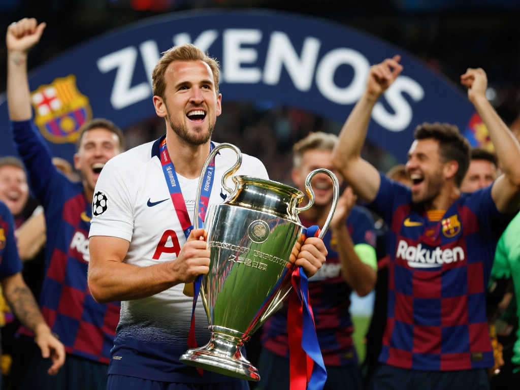 龙赛罗社媒:凯恩冠军奖杯比巴萨第六座欧冠更具分量